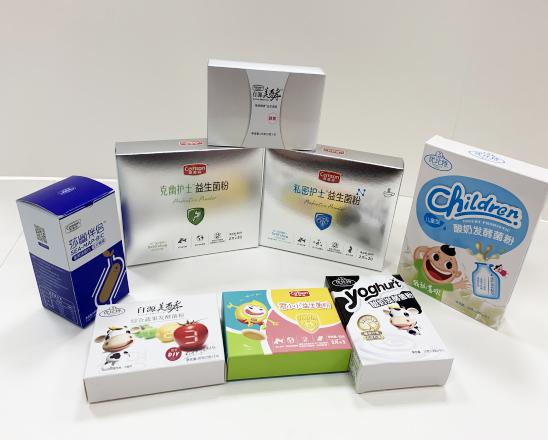 米泉保健品包装盒、益生菌包装盒、酵素菌包装盒